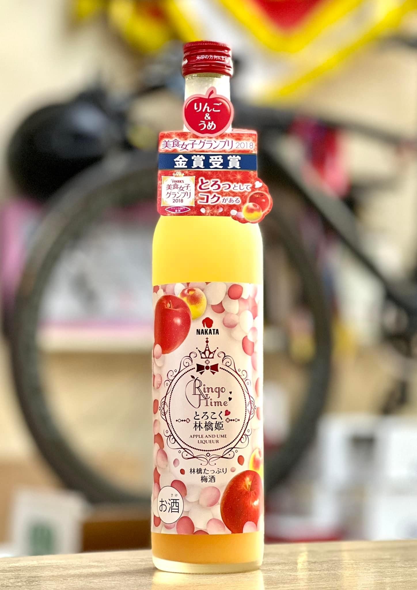 Rượu mơ táo Ringohime Nakata Nhật Bản 500ml